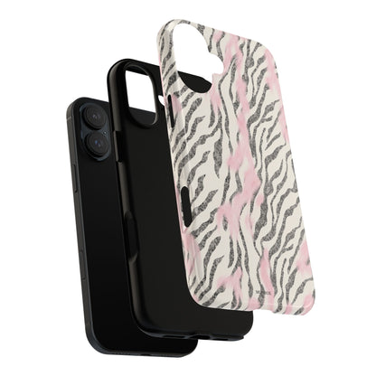 Light Pink Zebra Tough Case