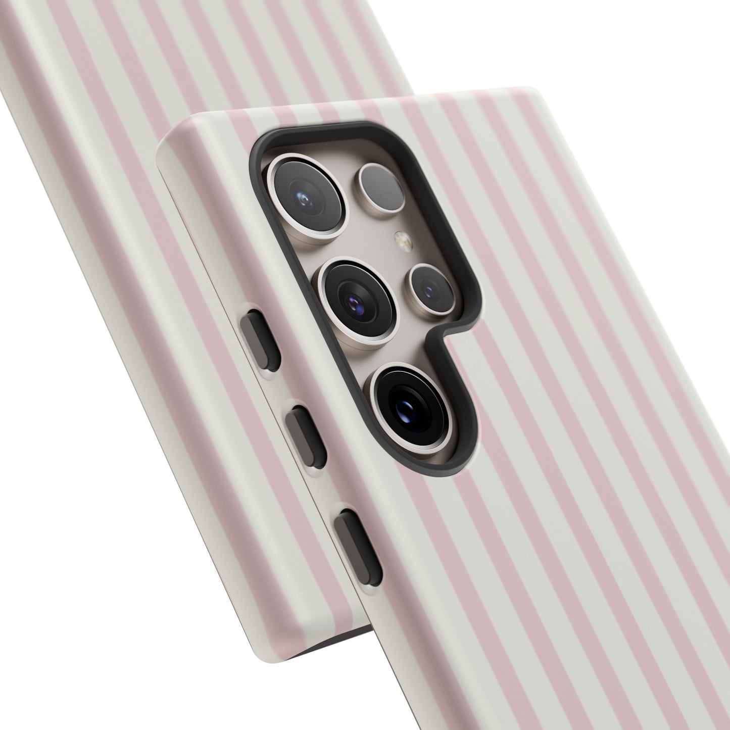 Light Pink Stripe Tough Phone Case