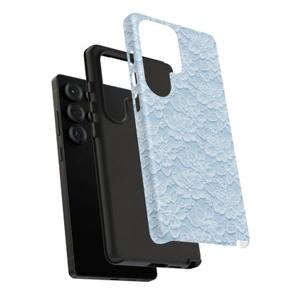 Glacier Blue Lace Tough Case