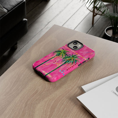 Pink Tropical Tough Case