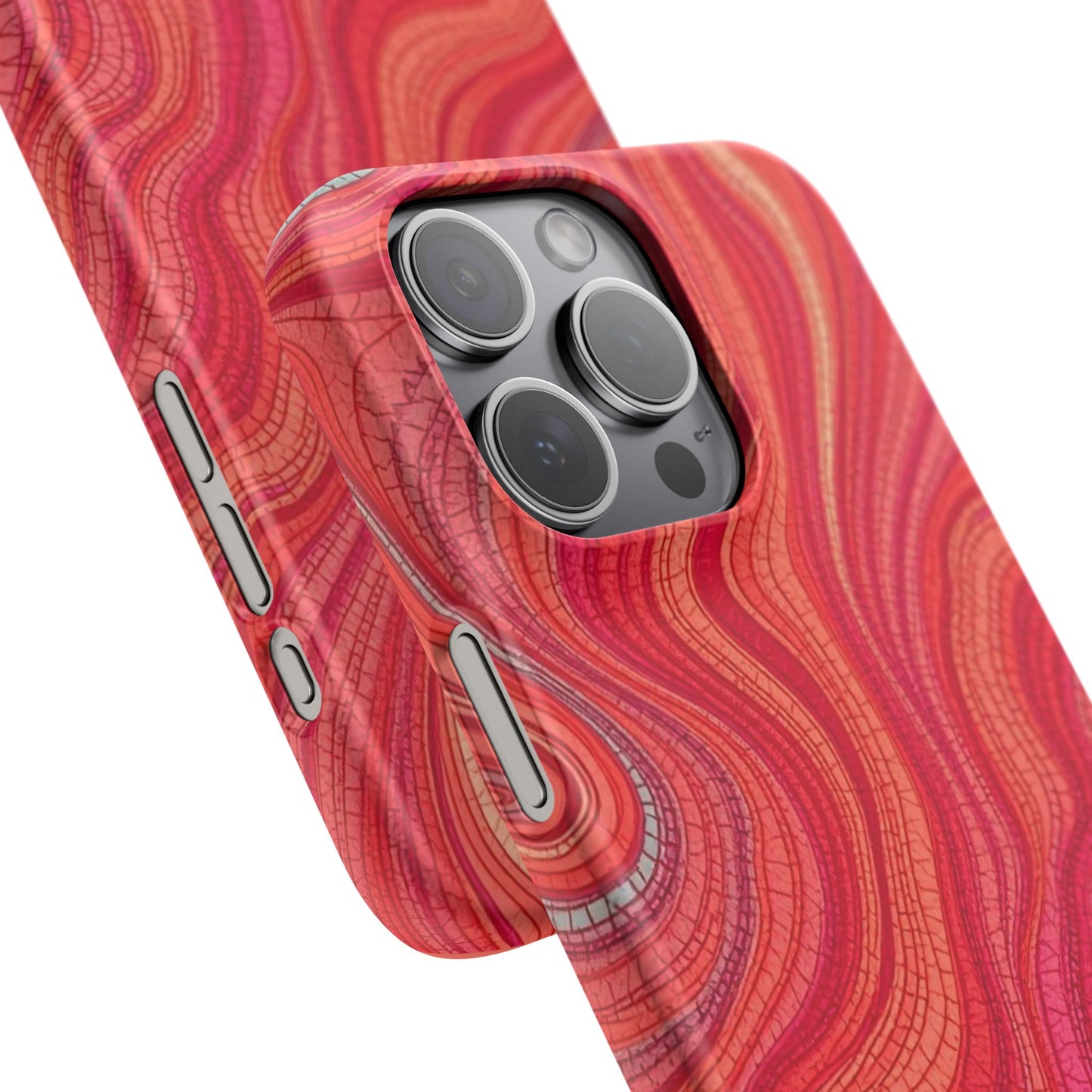 Retro Wavy Red Case