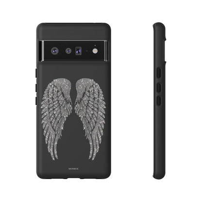 Silver Angel Wings Tough Case