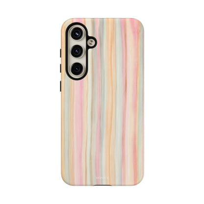 Pastel Watercolor Stripe Tough Case