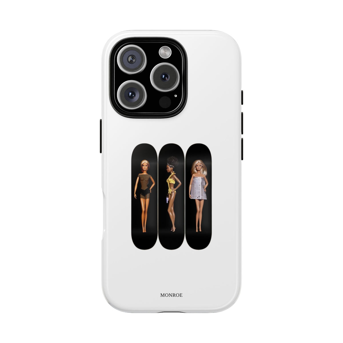 Retro Doll Skateboard Tough Case