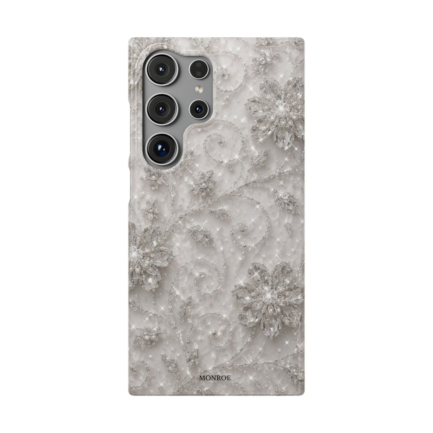 Glittery Floral Case