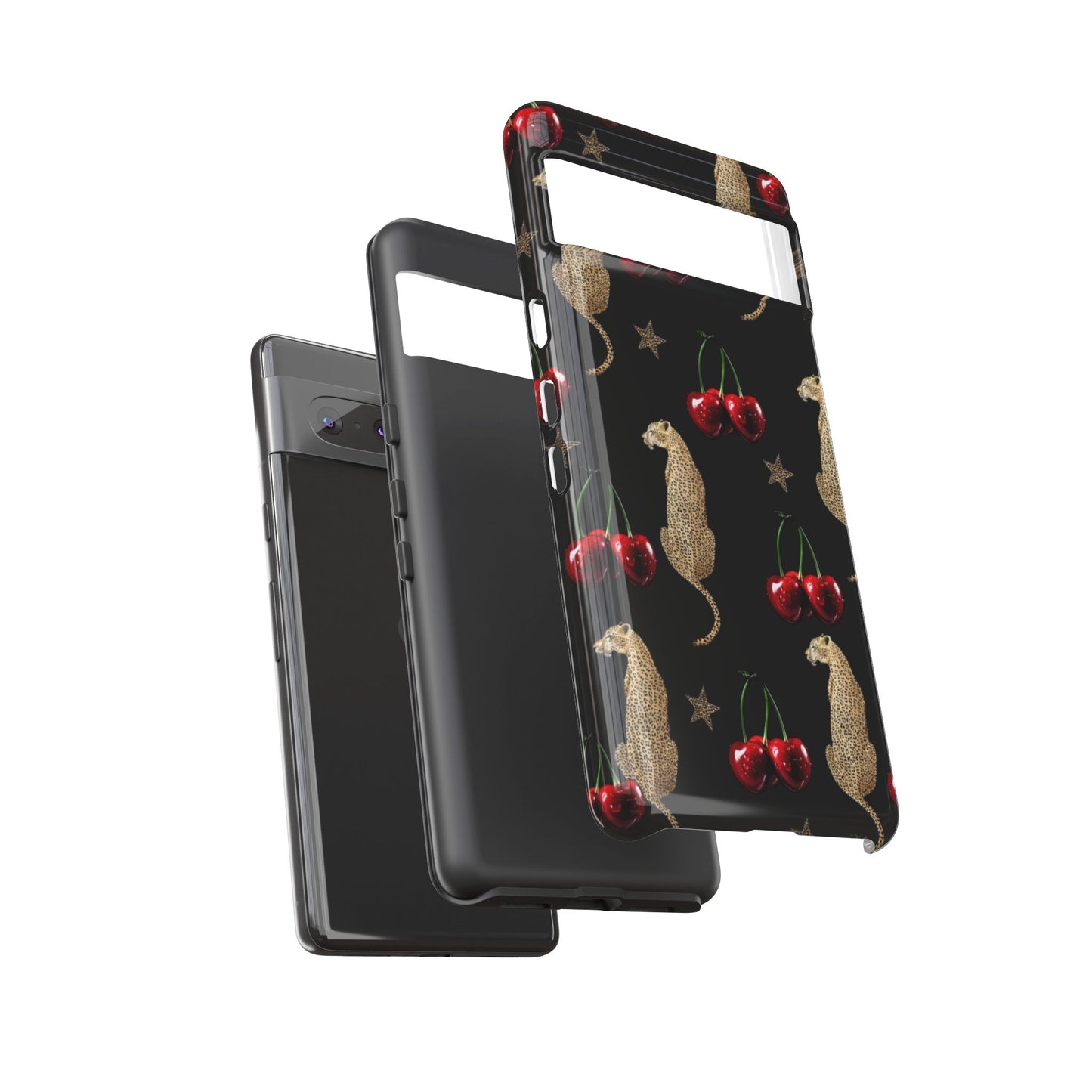 Leopard & Cherry Tough Case