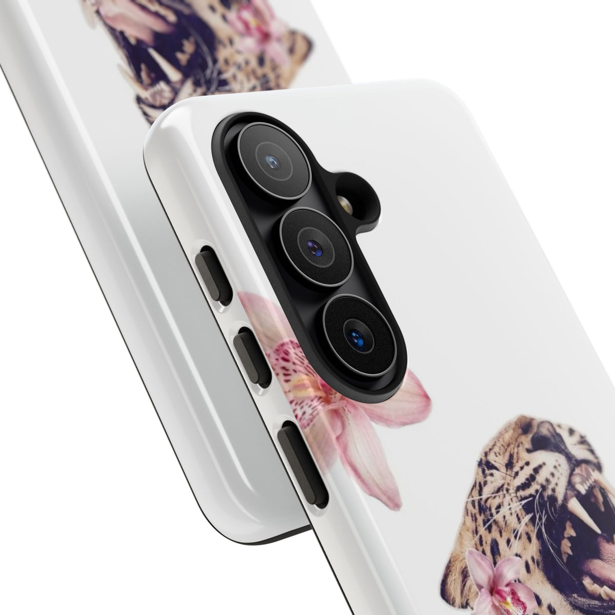 Leopard Blossom Tough Case