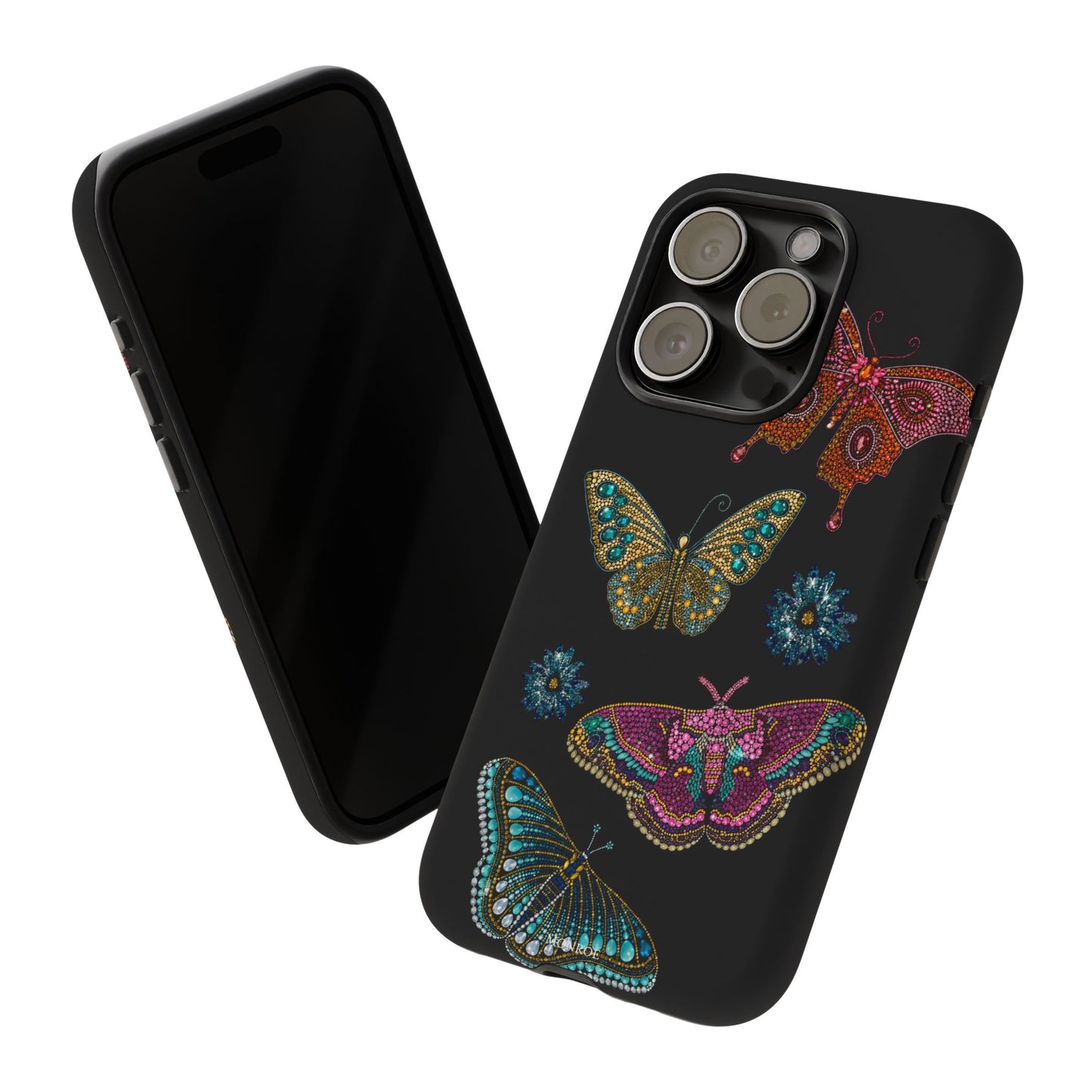 Butterfly Beaded Tough Case