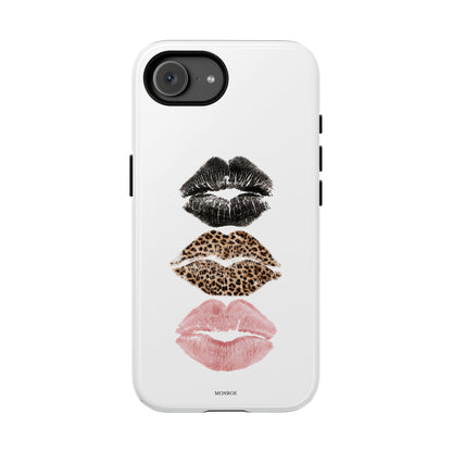 Leopard Glam Lip Tough Case