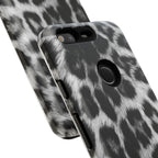 B&W Leopard Phone Case