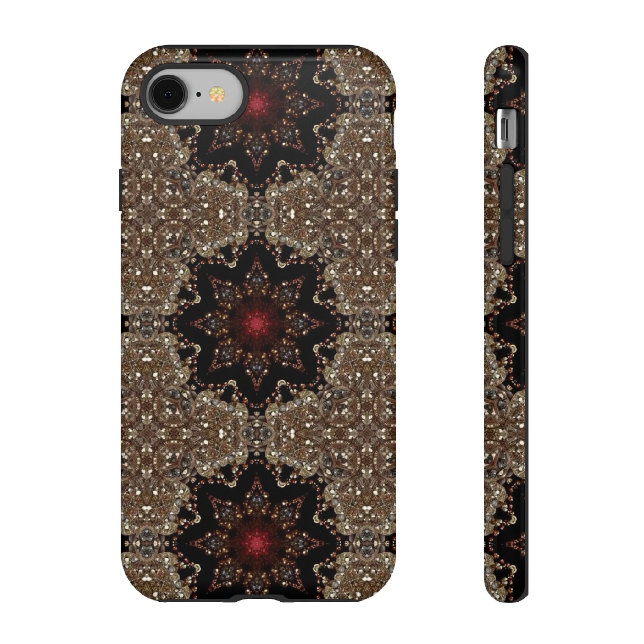 Brown Mandala Tough Protective Case