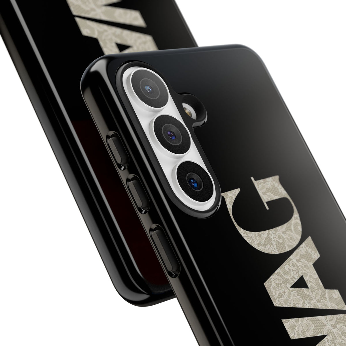 Lace Swag Black Tough Case
