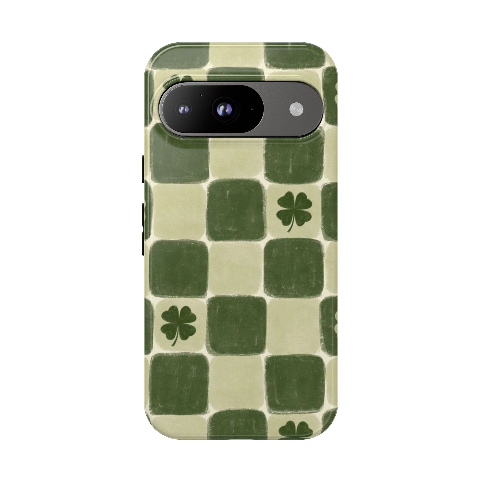 Clover Checker Tough Phone Case