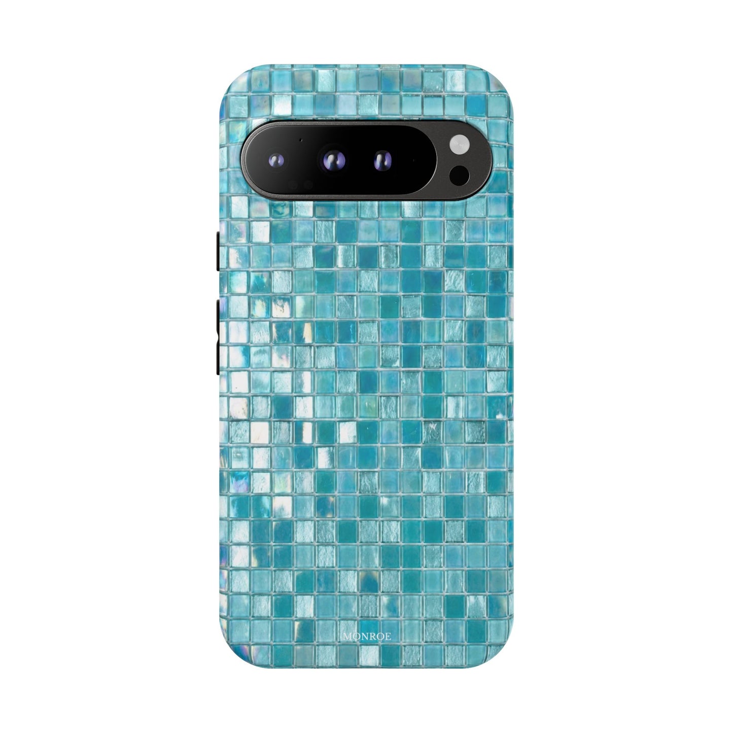 Hot Blue Mosaic Tile Tough Case