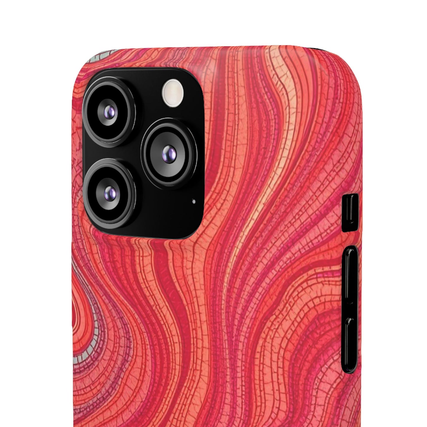 Retro Wavy Red Case