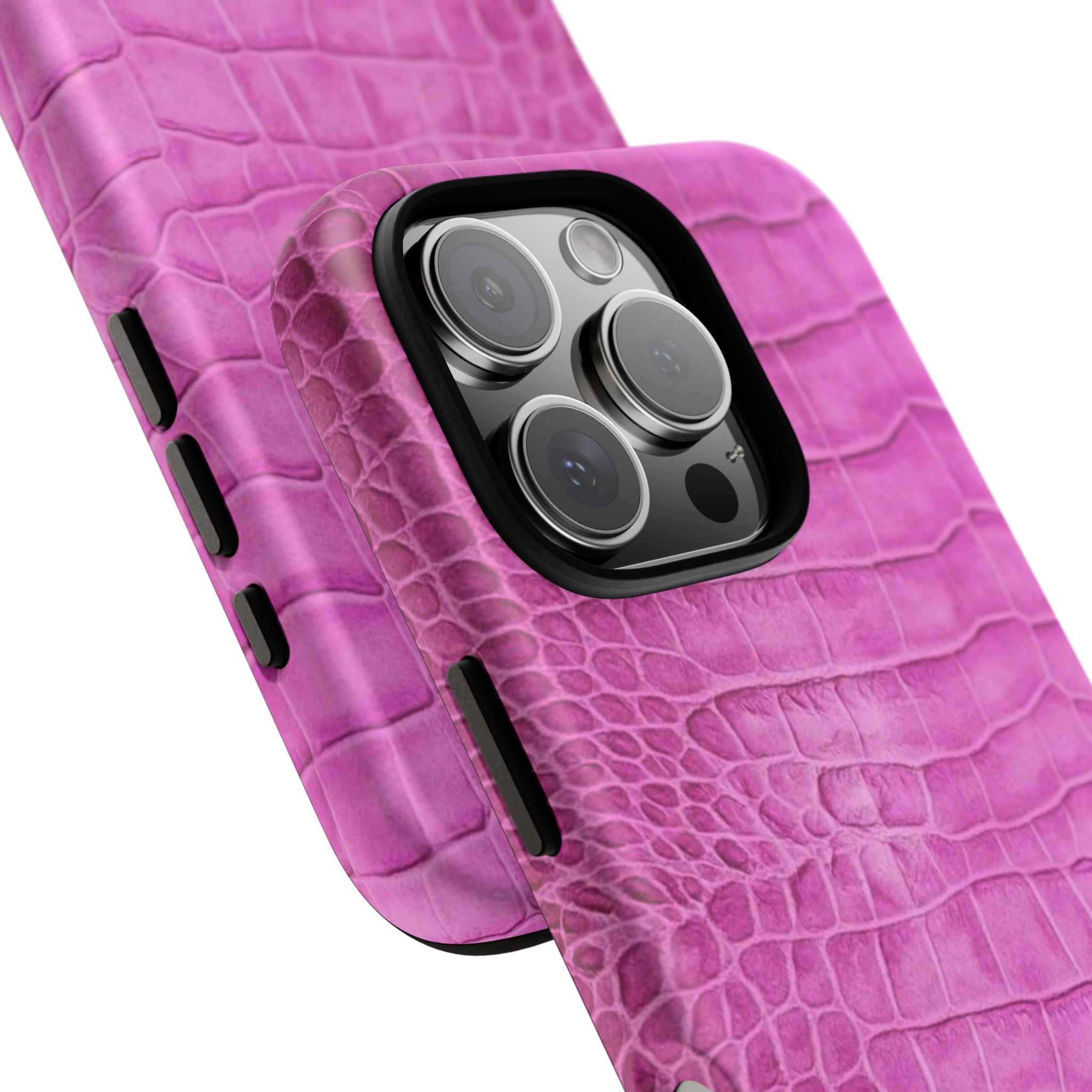 Purple Croc Phone Case