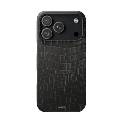 Black Croc Case