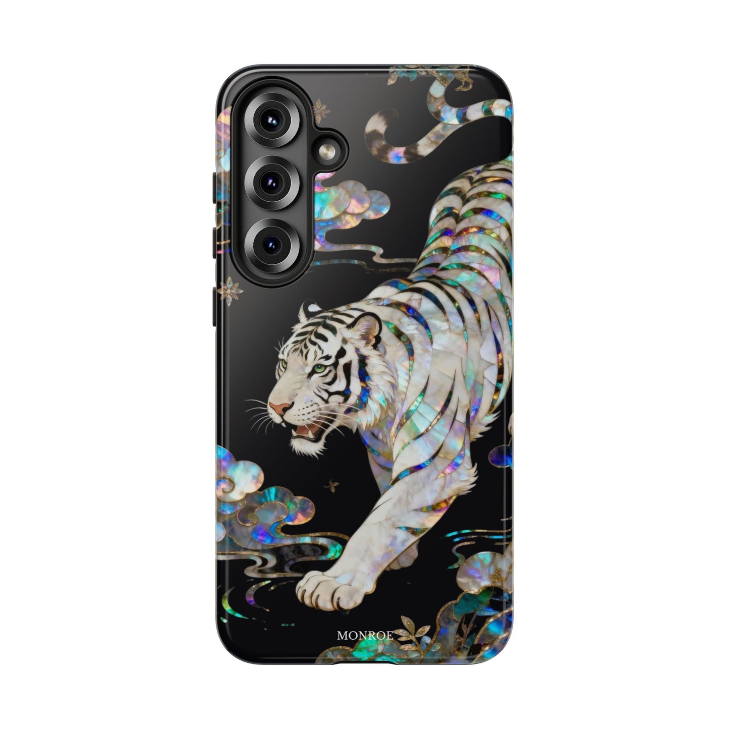 Iridescent White Tiger Tough Case