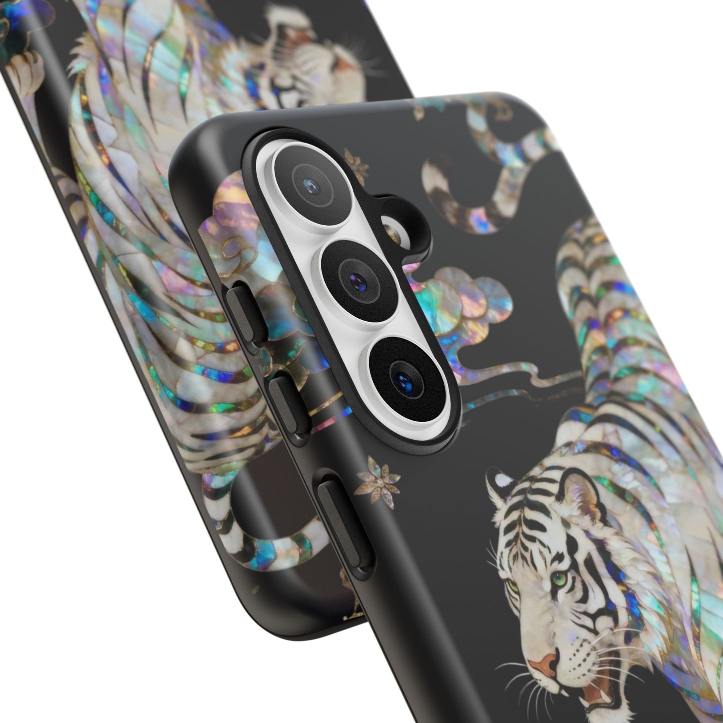Iridescent White Tiger Tough Case