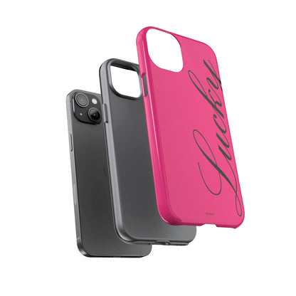 Hot Pink 'Lucky' Tough Case