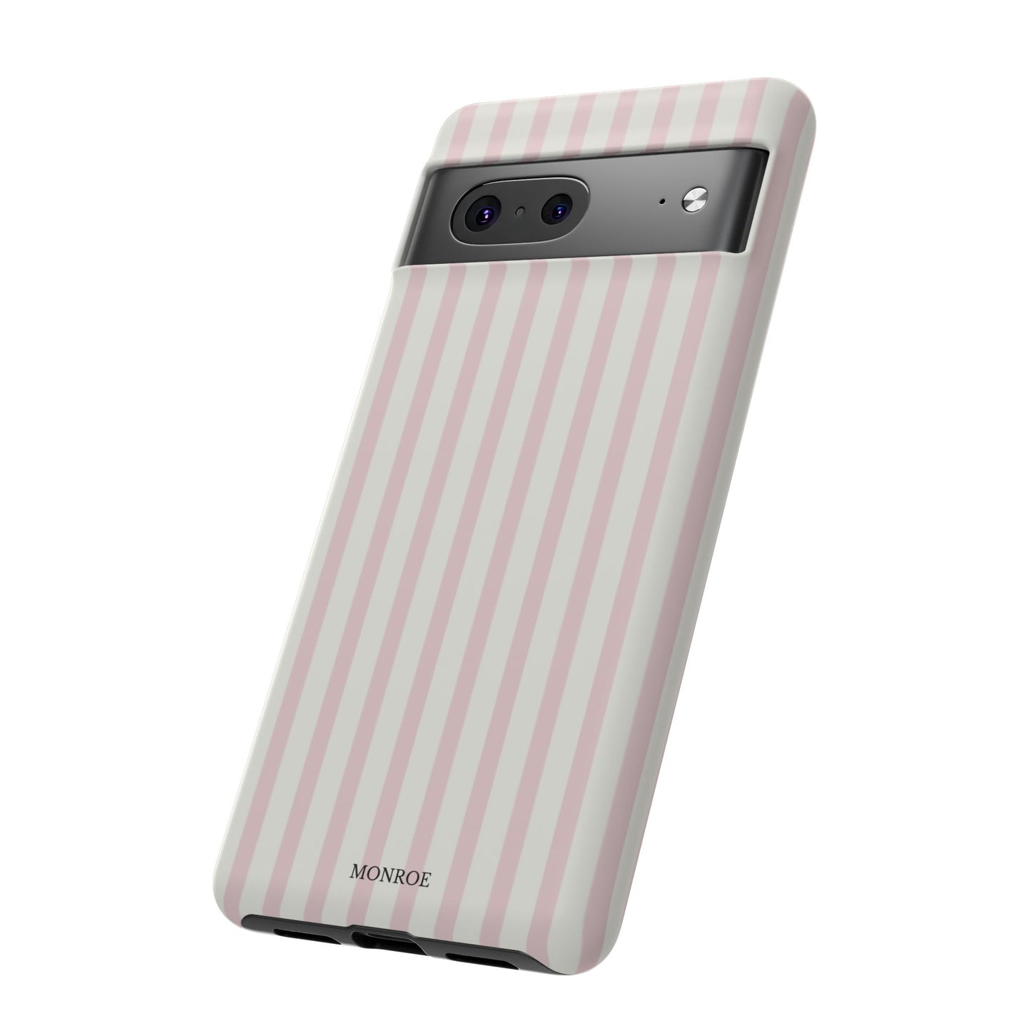 Light Pink Stripe Tough Phone Case