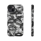 Black and Kiss Design Phone Case