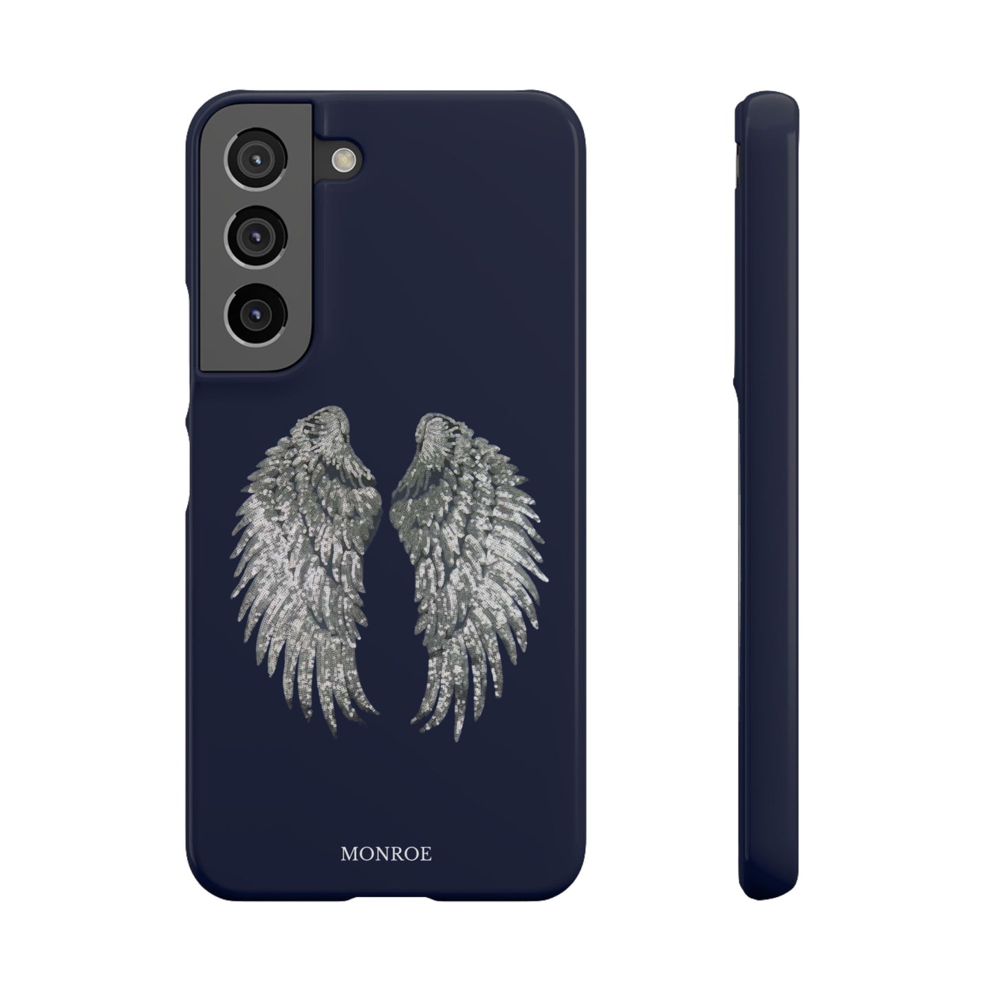 Navy Angel Wings Case