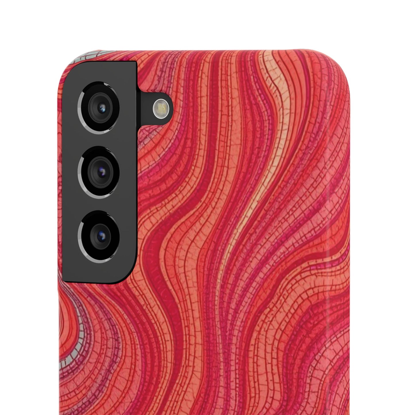 Retro Wavy Red Case