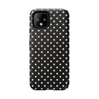 Black Polka Dot Phone Case