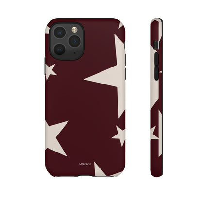 Burgundy Stars Tough Case