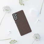 Brown Polka Phone Case