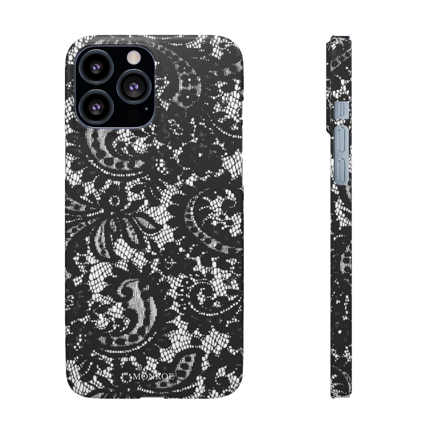 Black Lace Elegant Pattern Case