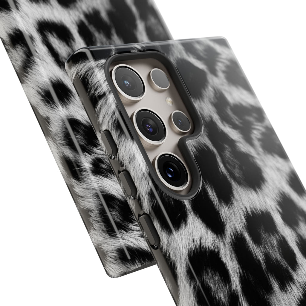 B&W Leopard Phone Case
