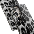B&W Leopard Phone Case