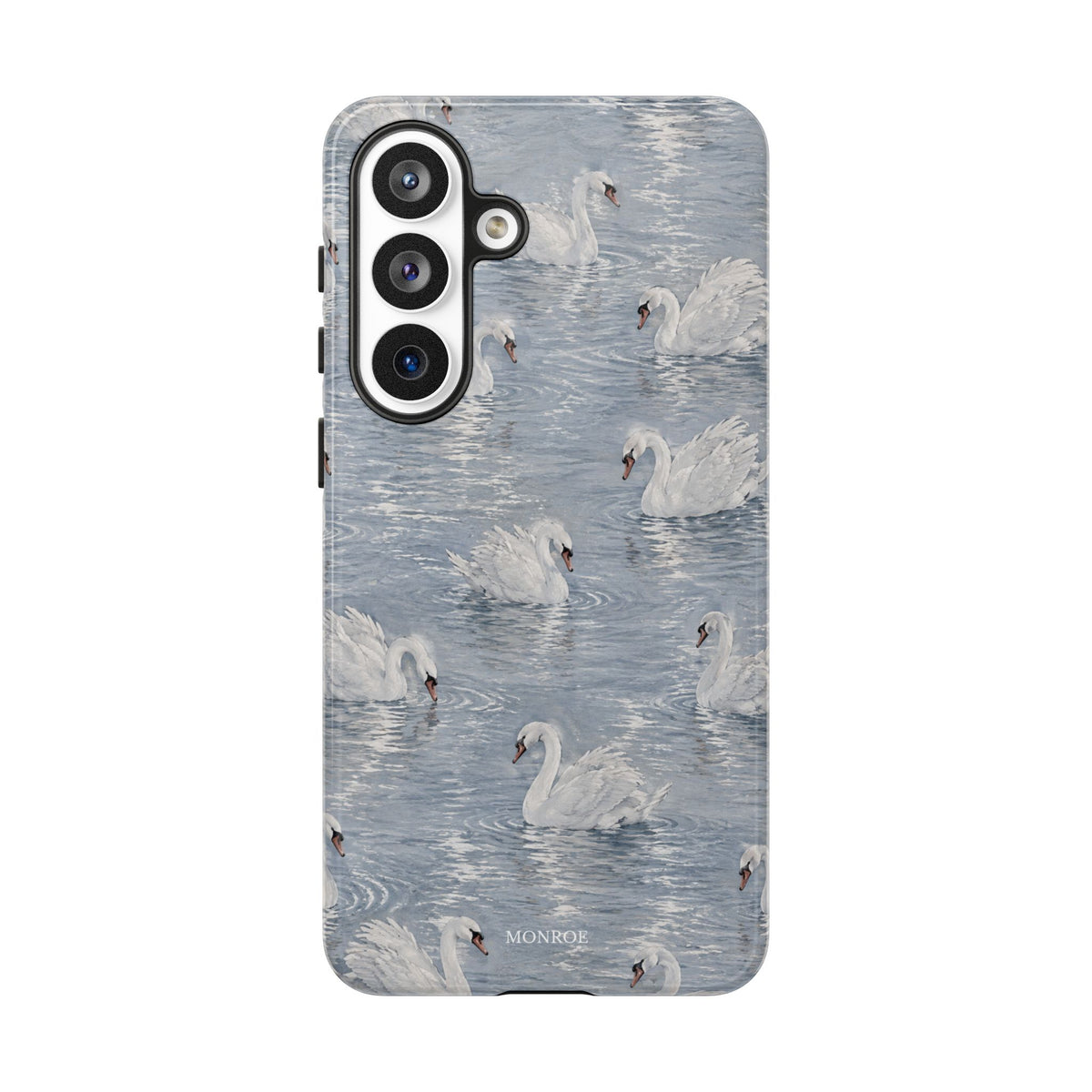 Swan Pattern Tough Case