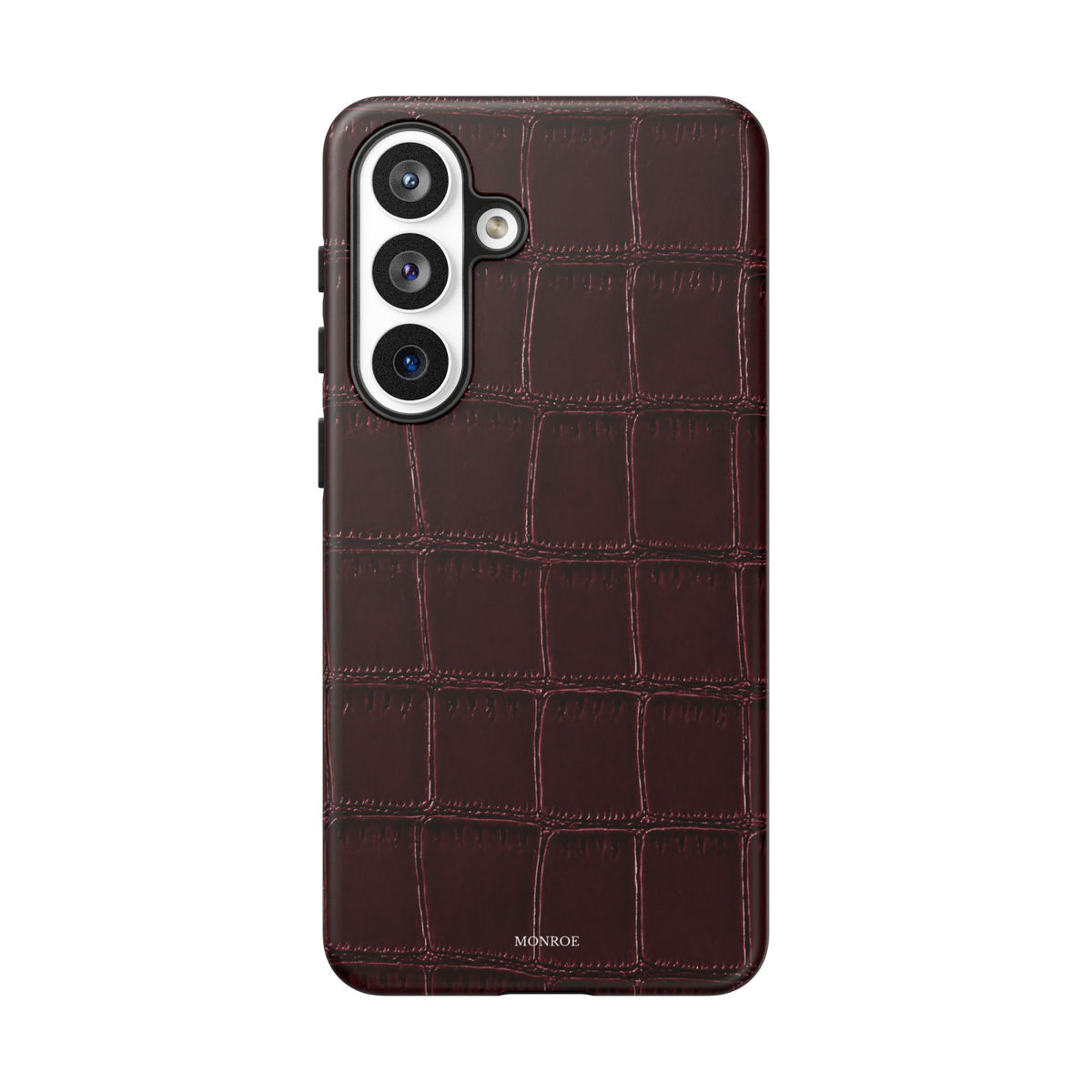 Burgundy Croc Tough Case