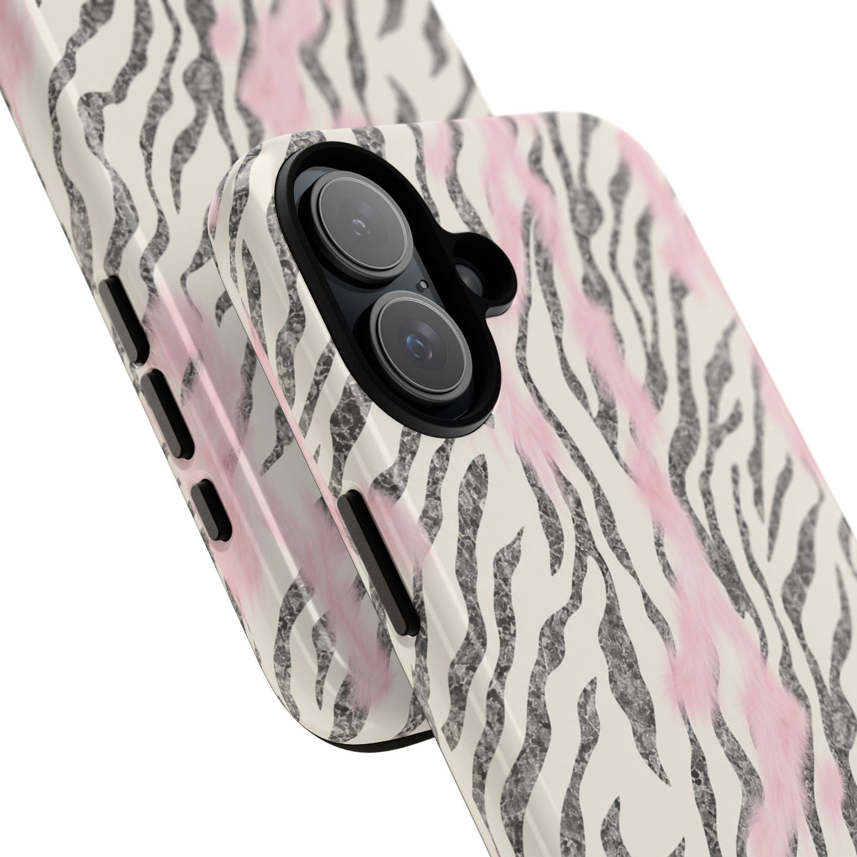 Light Pink Zebra Tough Case