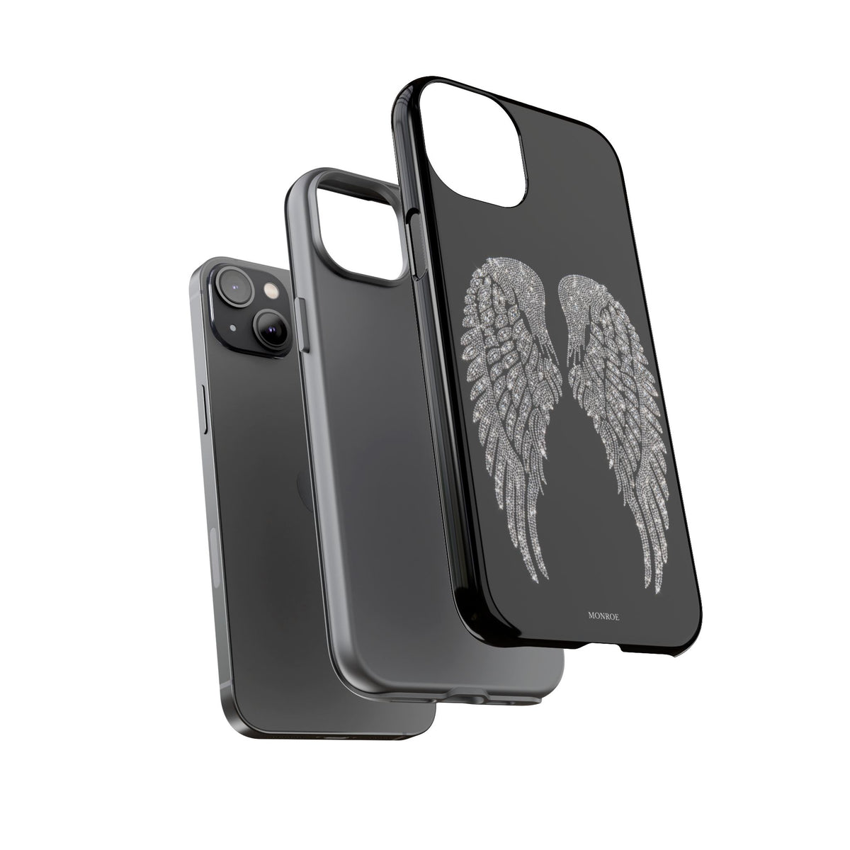 Silver Angel Wings Tough Case