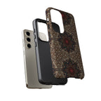 Brown Mandala Tough Protective Case