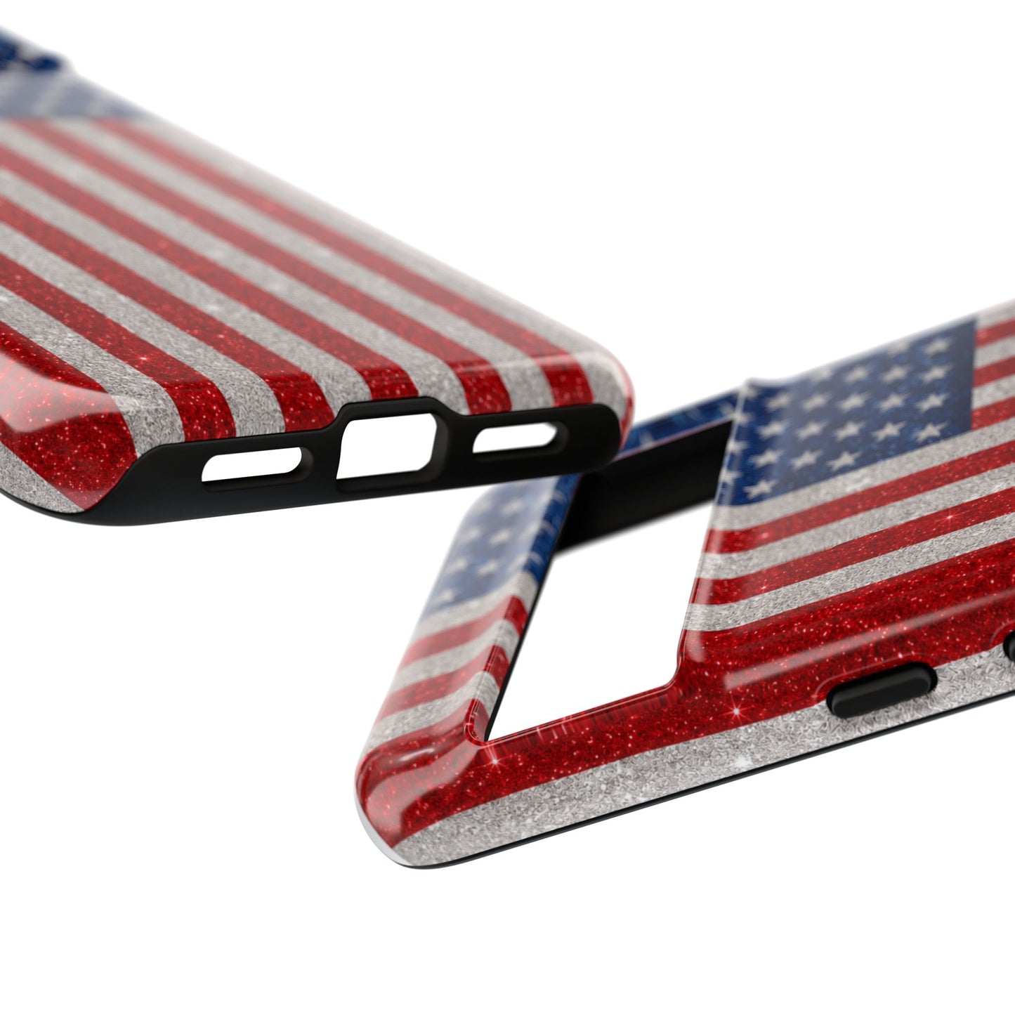 America Glitter Tough Case