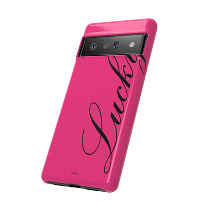 Hot Pink 'Lucky' Tough Case