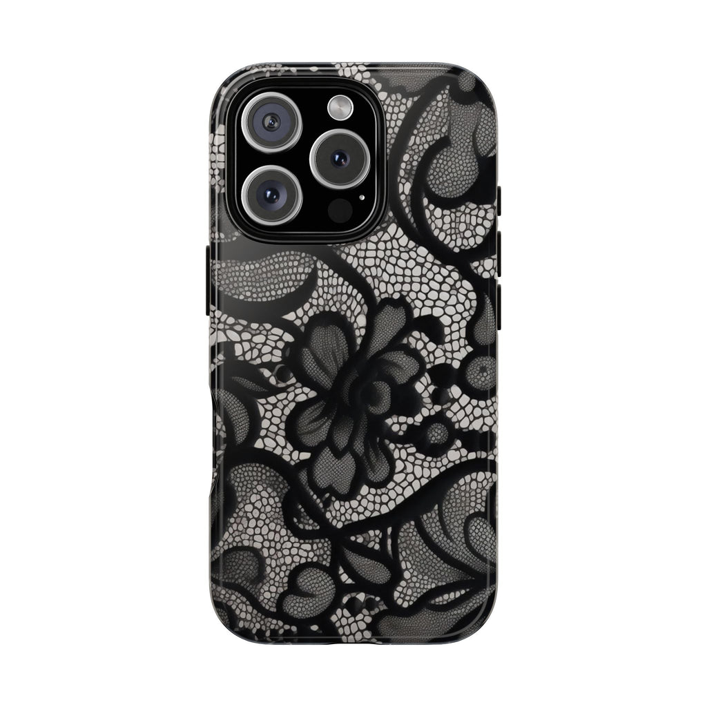 Black Lace Phone Case