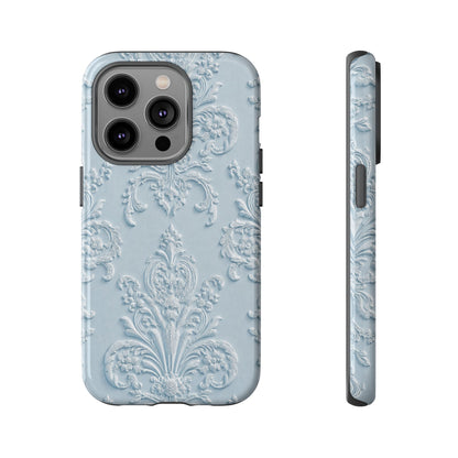 Blue Vintage Pattern Tough Case