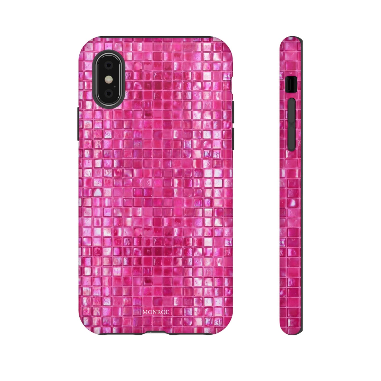 Hot Pink Mosaic Tough Case