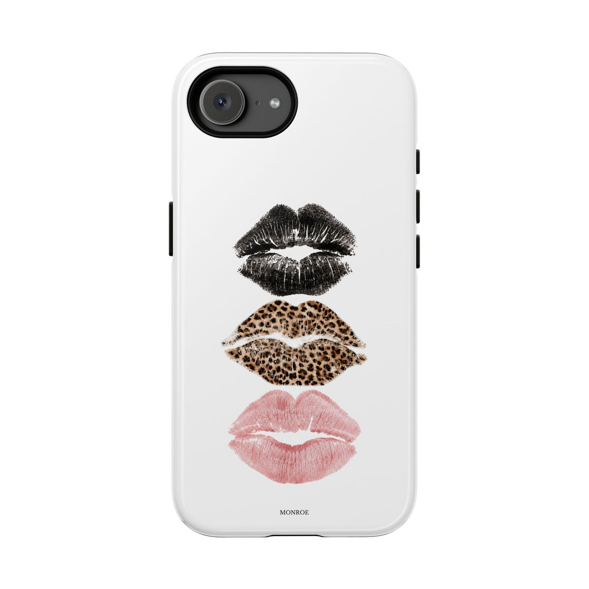 Leopard Glam Lip Tough Case
