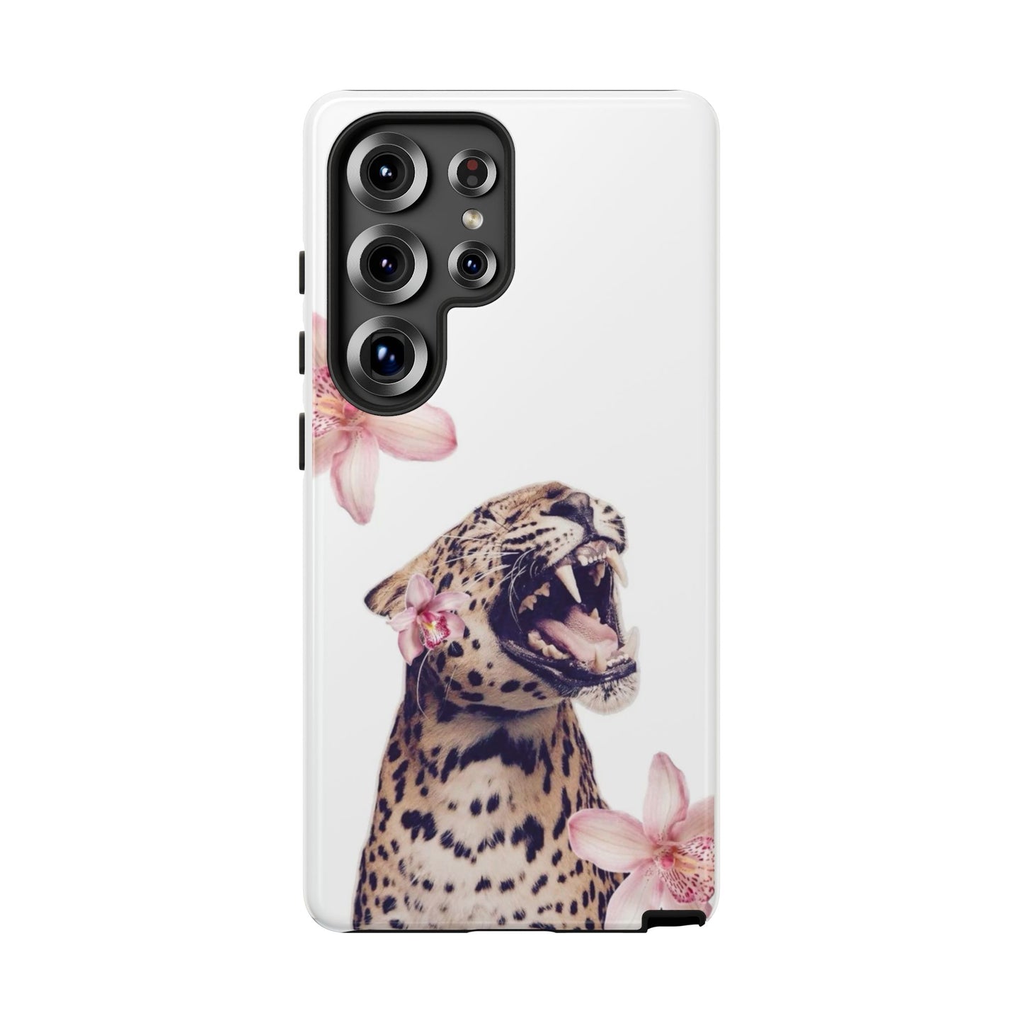 Leopard Blossom Tough Case