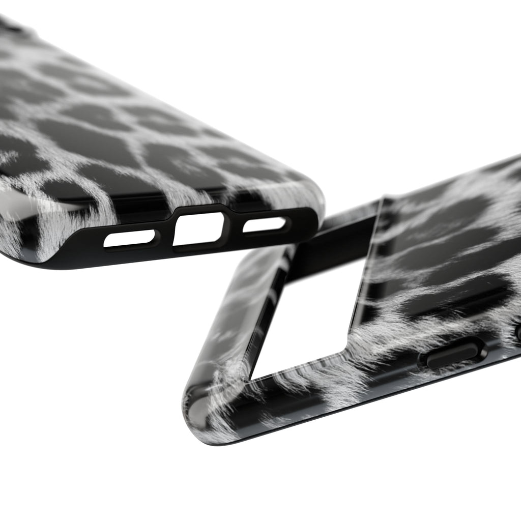 B&W Leopard Phone Case