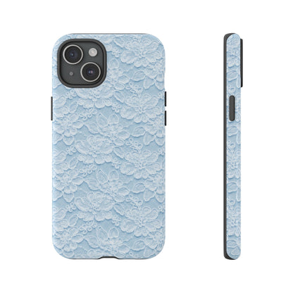 Glacier Blue Lace Tough Case