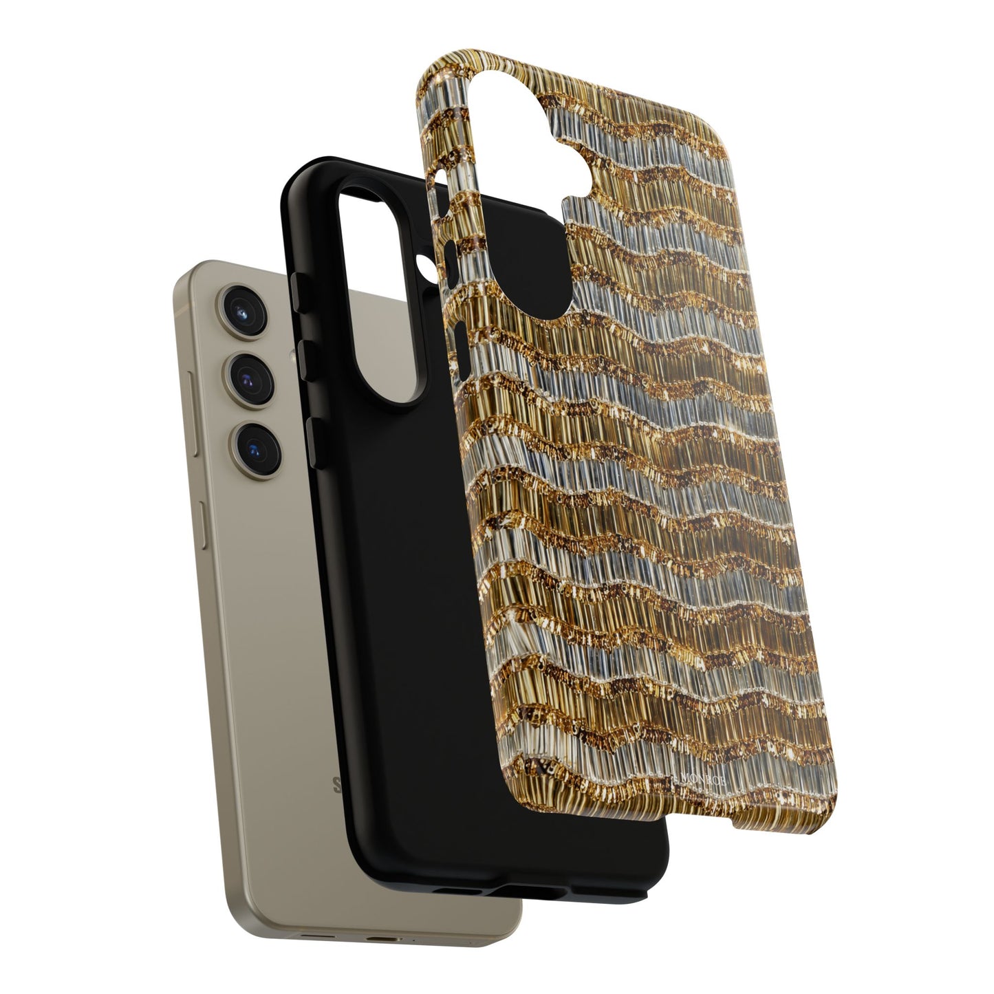 Gold Wave Tough Case