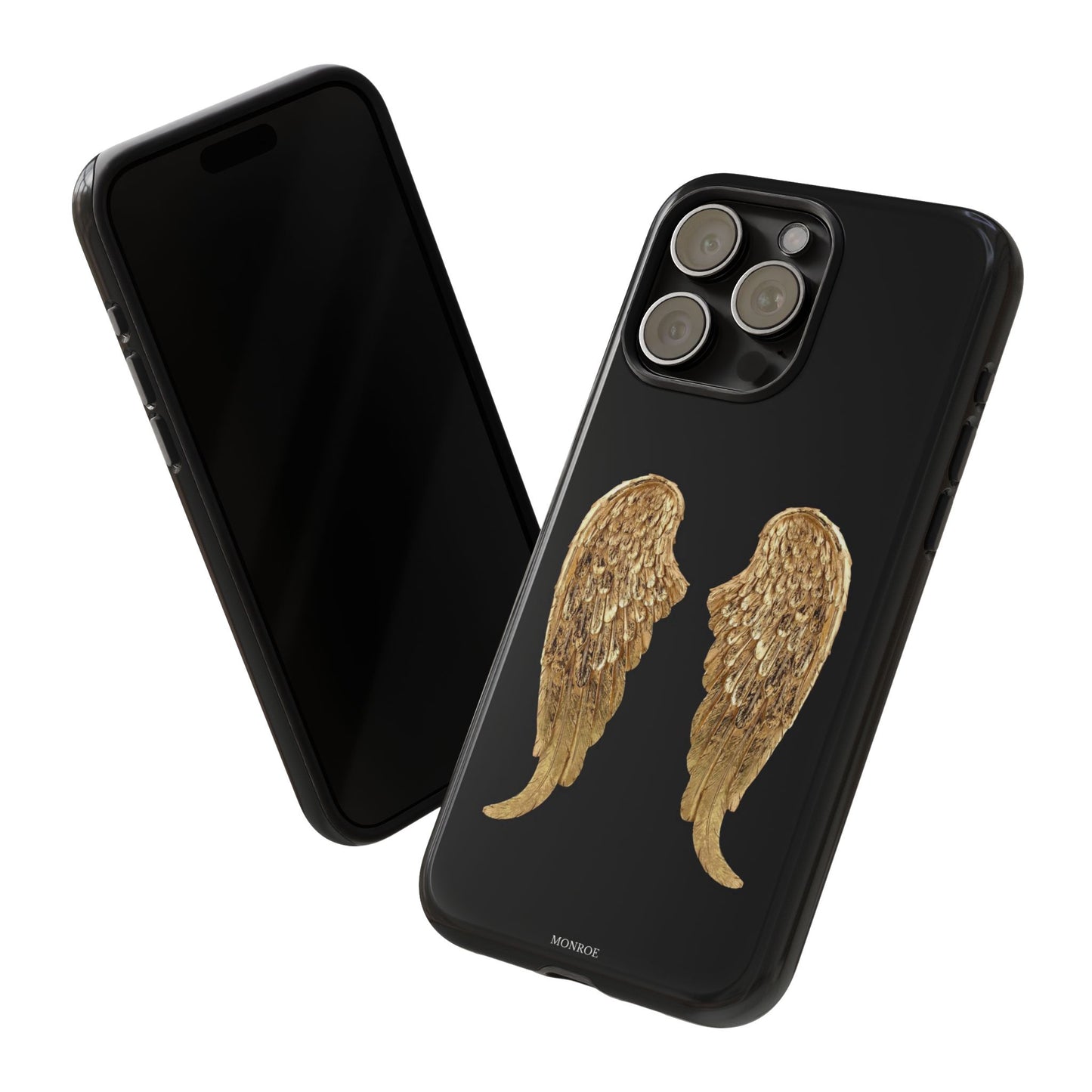 Gold Angel Wings Tough Case